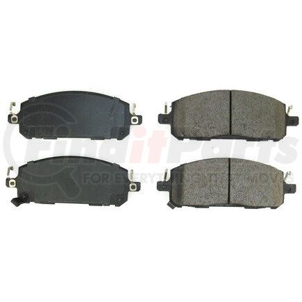 16-2413 by POWERSTOP BRAKES - Z16 EVOLUTION CERAMIC BRAKE PADS