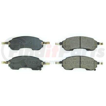 16-2414 by POWERSTOP BRAKES - Z16 EVOLUTION CERAMIC BRAKE PADS