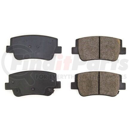 16-2417 by POWERSTOP BRAKES - Z16 EVOLUTION CERAMIC BRAKE PADS