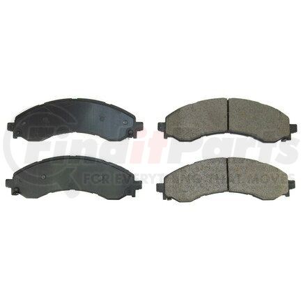 16-2404 by POWERSTOP BRAKES - Z16 EVOLUTION CERAMIC BRAKE PADS