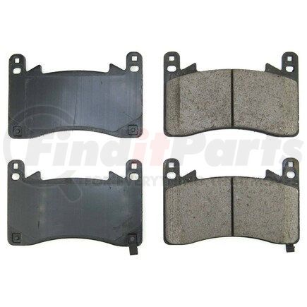 16-2418 by POWERSTOP BRAKES - Z16 EVOLUTION CERAMIC BRAKE PADS