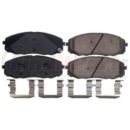 17-1814N by POWERSTOP BRAKES - Z17 EVOLUTION CERAMIC BRAKE PADS W/ HARDWARE