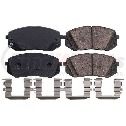 17-1826N by POWERSTOP BRAKES - Z17 EVOLUTION CERAMIC BRAKE PADS W/ HARDWARE