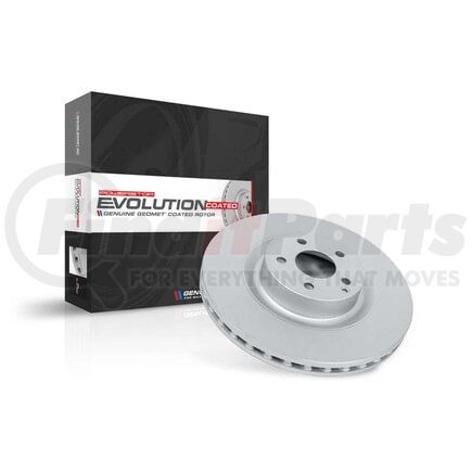 JBR1904EVC by POWERSTOP BRAKES - Evolution® Disc Brake Rotor - Coated