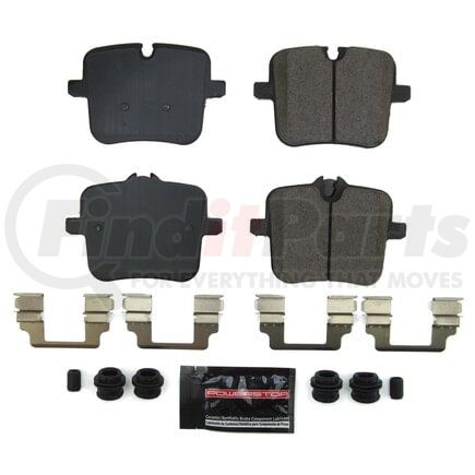 Z23-2059 by POWERSTOP BRAKES - Z23 EVOLUTION SPORT CARBON-FIBER BRAKE PADS W/ HARDWARE