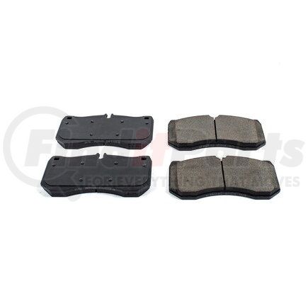 16-1781 by POWERSTOP BRAKES - Disc Brake Pad Set - Front, Evolution Clean Ride Ceramic, 2016 - 2018 Audi A7 Quattro	