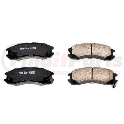 16-399 by POWERSTOP BRAKES - Disc Brake Pad Set - Performance Z16 Evolution Ceramic Brake Pads