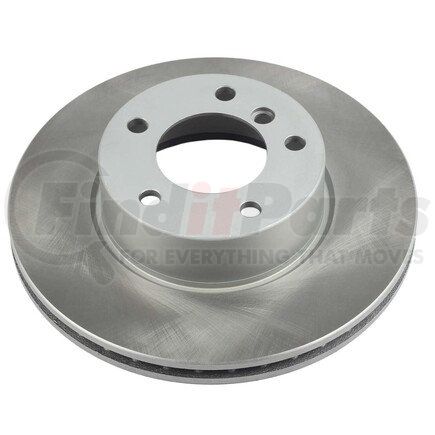 EBR842SCR by POWERSTOP BRAKES - Disc Brake Rotor - Front, Vented, Semi-Coated for 2008 - 2013 BMW 128i