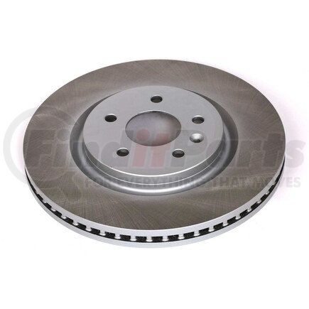 AR85137SCR by POWERSTOP BRAKES - Disc Brake Rotor - Front, Vented, Semi-Coated for 2011 - 2019 Ford Explorer