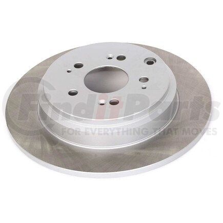 JBR1332SCR by POWERSTOP BRAKES - Disc Brake Rotor - Rear, Vented, Semi-Coated for 2007 - 2013 Acura MDX