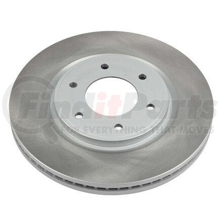 JBR1196SCR by POWERSTOP BRAKES - Disc Brake Rotor - Front, Vented, Semi-Coated for 07-13 Nissan Altima