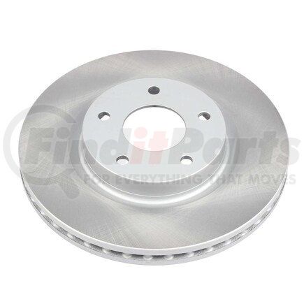 JBR1558SCR by POWERSTOP BRAKES - Disc Brake Rotor - Front, Vented, Semi-Coated for 13-22 Nissan Altima