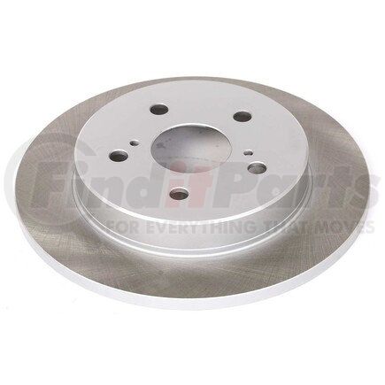 JBR1738SCR by POWERSTOP BRAKES - Disc Brake Rotor - Rear, Vented, Semi-Coated for  2021 Lexus ES250