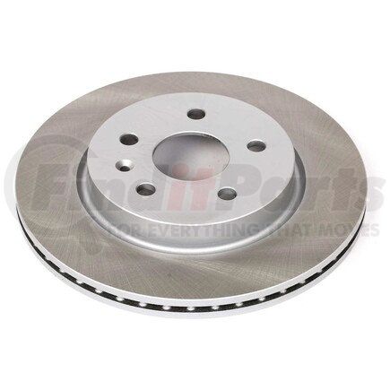 AR82146SCR by POWERSTOP BRAKES - Disc Brake Rotor - Rear, Vented, Semi-Coated for 2010 Buick Allure