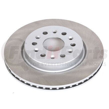 AR82193SCR by POWERSTOP BRAKES - Disc Brake Rotor - Rear, Vented, Semi-Coated for 2018 - 2021 Buick Enclave