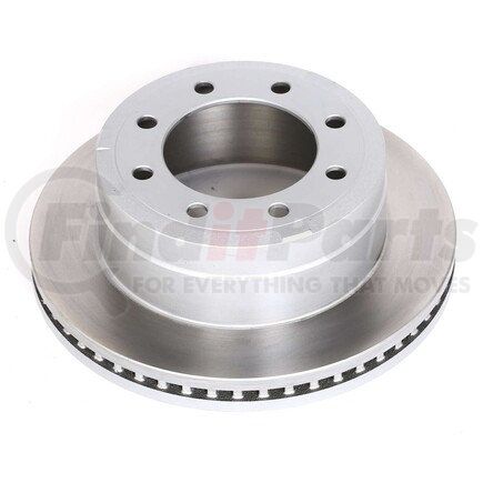 AR85155SCR by POWERSTOP BRAKES - Disc Brake Rotor - Rear, Vented, Semi-Coated for 13-22 Ford F-250 Super Duty