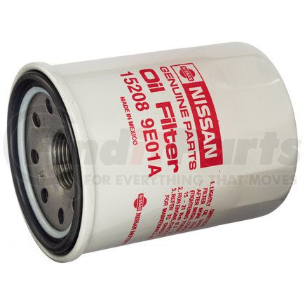 15208 9E01A by NISSAN - Engine Oil Filter