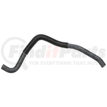 18063L by ACDELCO - HVAC Heater Hose - Black, Molded Assembly, without Clamps, Reinforced Rubber