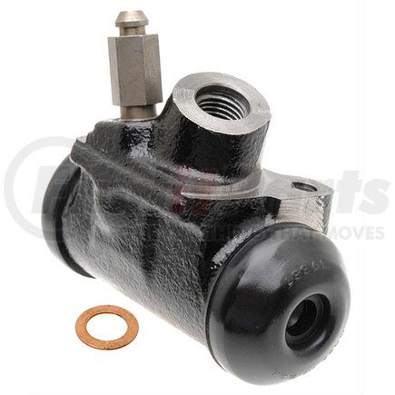 18E494 by ACDELCO - Drum Brake Wheel Cylinder - Bolted, with Bleeder Screw and Bleeder Screw Cap