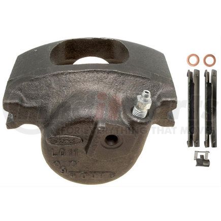 18FR664 by ACDELCO - Disc Brake Caliper - Natural, Semi-Loaded, Floating, Uncoated, Performance Grade