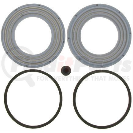 18G196 by ACDELCO - Disc Brake Caliper Seal Kit - Rubber, Square O-Ring, Black Seal