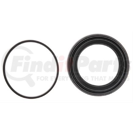 18H187 by ACDELCO - Disc Brake Caliper Seal Kit - Rubber, Square O-Ring, Black Seal