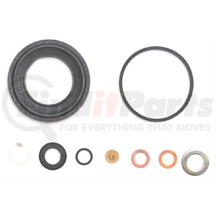 18H26 by ACDELCO - Disc Brake Caliper Seal Kit - Rubber, Square O-Ring, Black Seal