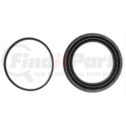 18H34 by ACDELCO - Disc Brake Caliper Seal Kit - Rubber, Square O-Ring, Black Seal