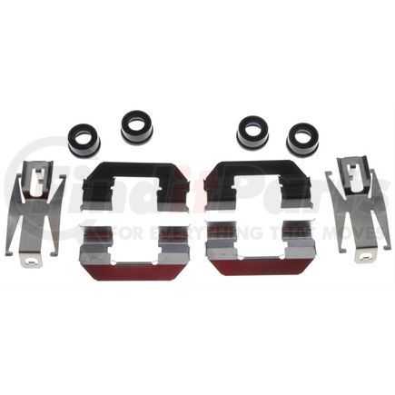 18K1012X by ACDELCO - Disc Brake Hardware Kit - Regular Brake Service Grade, Steel Clip