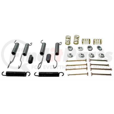 18K1126 by ACDELCO - Drum Brake Hardware Kit - Inc. Springs, Pins, Retainers and Caps