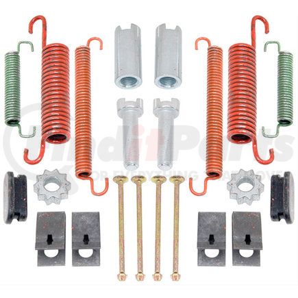 18K1133 by ACDELCO - Parking Brake Hardware Kit - Inc. Springs, Adjusters, Pins, Retainers, Wheels, Caps