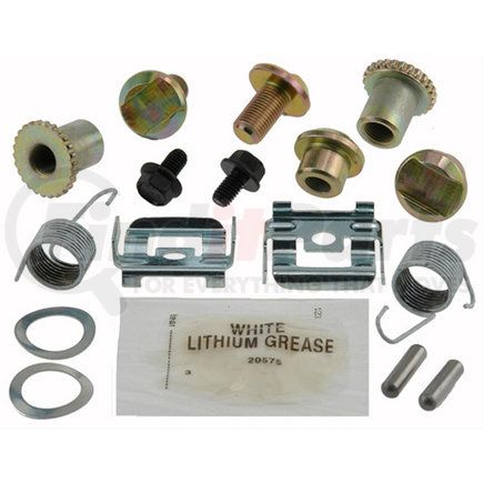 18K1772 by ACDELCO - Parking Brake Hardware Kit - Inc. Clips, Springs, Bolts, Adjusters, Hardware, Grease