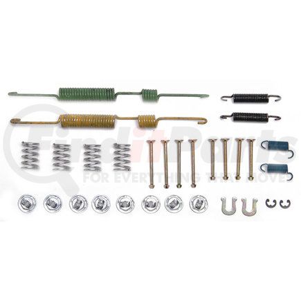 18K544 by ACDELCO - Drum Brake Hardware Kit - Inc. Springs, Pins, Retainers and Washers