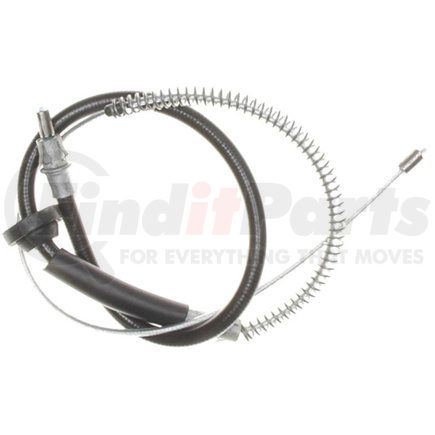 18P1701 by ACDELCO - Parking Brake Cable - Front, 46.60", Fixed Wire Stop End, Steel