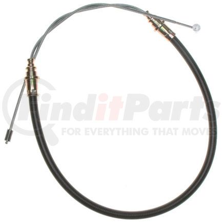 18P2087 by ACDELCO - Parking Brake Cable - Front, 41.31", Fixed Wire Stop End, Steel