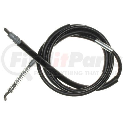 18P2524 by ACDELCO - Parking Brake Cable - Rear, 92.80", Fixed Wire Stop End 1, Rod End 2, Steel