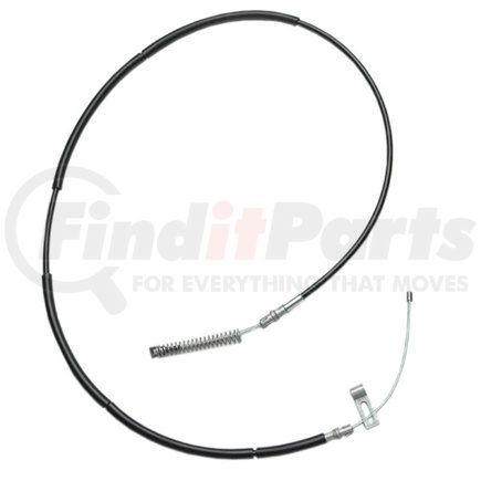 18P2760 by ACDELCO - Parking Brake Cable - Rear, 88.60", Fixed Wire Stop End 1, Eyelet End 2, Steel