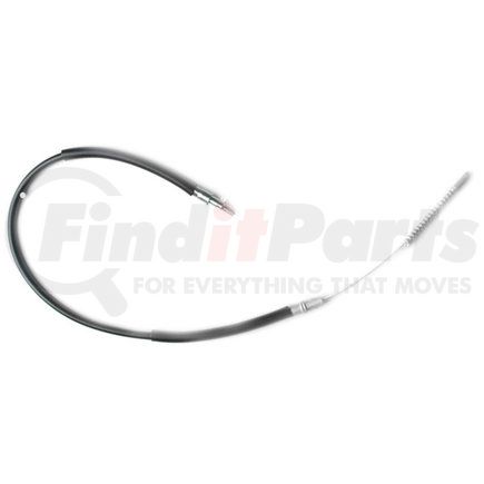 18P2638 by ACDELCO - Parking Brake Cable - Rear, 42.10", Fixed Wire Stop End 1, Eyelet End 2, Steel