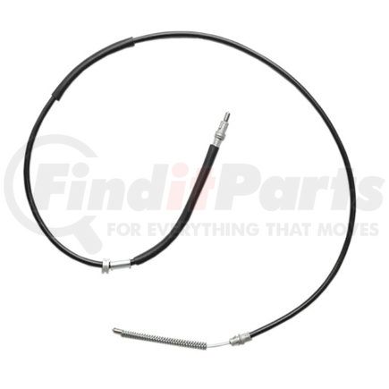 18P2798 by ACDELCO - Parking Brake Cable - Rear, 70.90", Fixed Wire Stop End, Steel