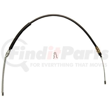 18P37 by ACDELCO - Parking Brake Cable - Rear, 37.10", Fixed Wire Stop End, Steel