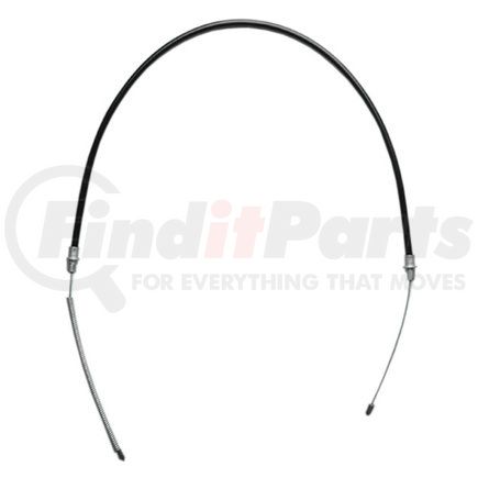 18P429 by ACDELCO - Parking Brake Cable - Rear, 51.60", Fixed Wire Stop End, Steel