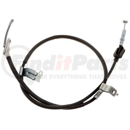 18P97001 by ACDELCO - Parking Brake Cable - Rear, Horizontal Barrel End 1, Hex End 2, With Bracket