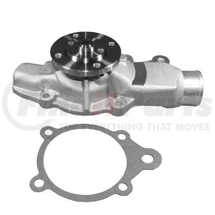 252-191 by ACDELCO - Engine Water Pump - 4 Hub Holes, Steel, Reverse Impeller, 4 Vane, Timing belt