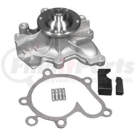 252-322 by ACDELCO - Engine Water Pump - 4 Hub Holes, Grey Iron, Standard Impeller, 6 Vane