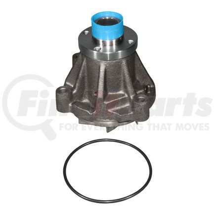 252-543 by ACDELCO - Engine Water Pump - 4 Hub Holes, Steel, Reverse Impeller, 7 Vane, Timing belt