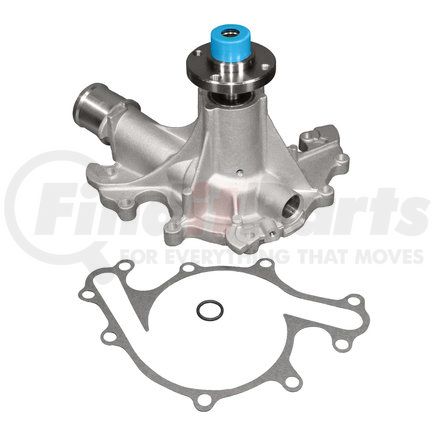 252-545 by ACDELCO - Engine Water Pump - 4 Hub Holes, Steel, Reverse Impeller, 8 Vane, Timing belt