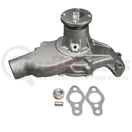 252-585 by ACDELCO - Engine Water Pump - 4 Hub Holes, Steel, Standard Impeller, 6 Vane, Timing belt