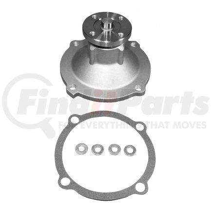 252-587 by ACDELCO - Engine Water Pump - 4 Hub Holes, Steel, Standard Impeller, 8 Vane, Timing belt