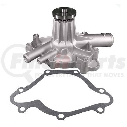 252-601 by ACDELCO - Engine Water Pump - 4 Hub Holes, Steel, Standard Impeller, 6 Vane, Timing belt