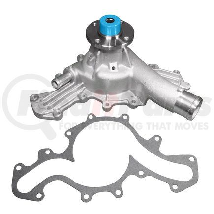 252-687 by ACDELCO - Engine Water Pump - 4 Hub Holes, Grey Iron, Reverse Impeller, 10 Vane